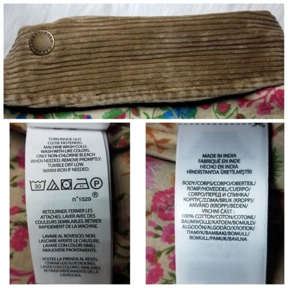 NWT|Polo Ralph Lauren Floral Canvas Barn Jacket, XS - Picture 15 of 16